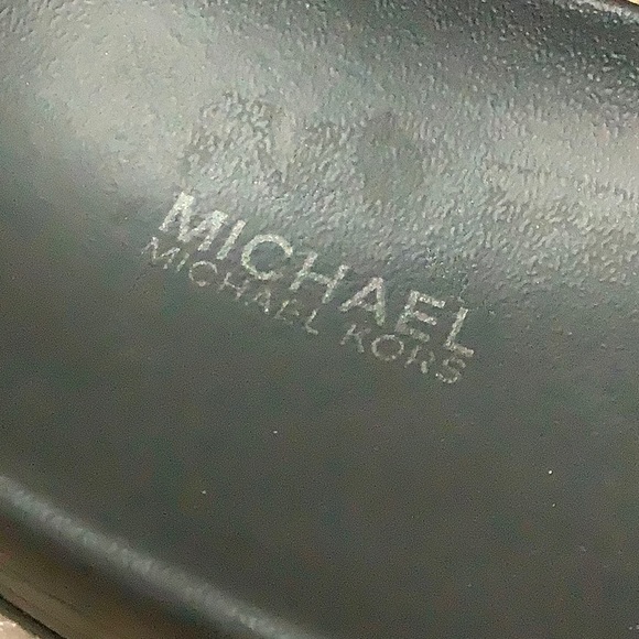 🔴 Black & rainbow crystal Michael Kors slides - Picture 7 of 9